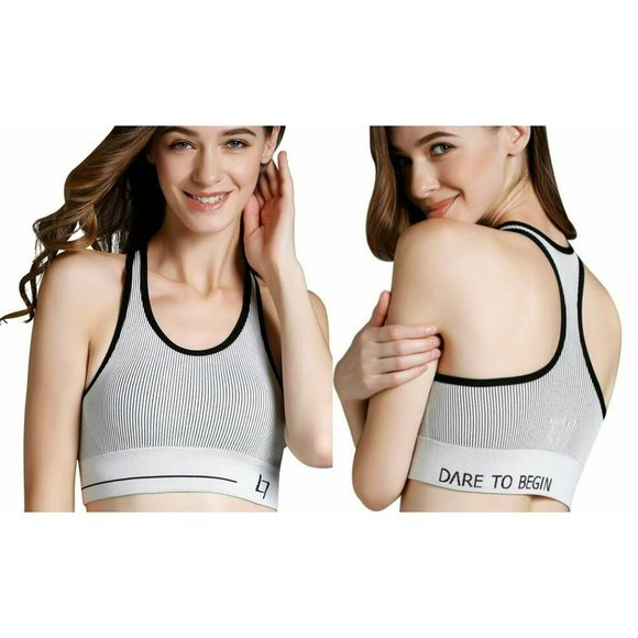 FITTIN Other - FITTIN Women's Sport Essentials Stripe Racerback Yoga Sports Bra Small‎ NWOT